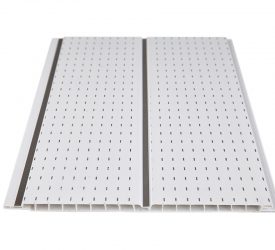 Потолочные панели ПВХ H-1-16 Штрих Белый